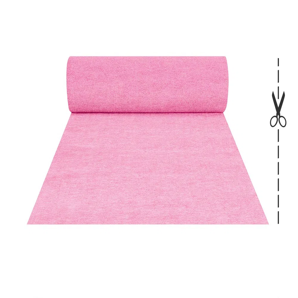OLIVO.shop | PASSATOIA rosa tappeto nuziale matrimonio cerimonia eventi chiesa wedding, tappeto allestimenti per feste, tappeto passatoia per eventi su misura a metro H 1 mt ROPAS