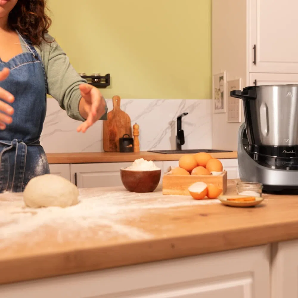 Cecotec Caraffa Havana Easy, capacità di 3,3 litri, brocca in acciaio inox con rivestimento antiaderente, compatibile con Mambo Touch