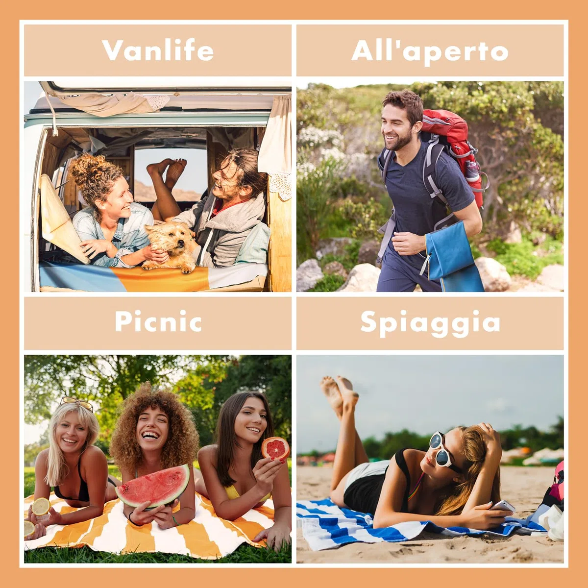 Blumtal telo mare grande 90x180 cm microfibra - asciugamano mare grande compatto e ad asciugatura rapida - teli mare grandi senza sabbia e nastro - beach towel morbido e con motivo a leopardo