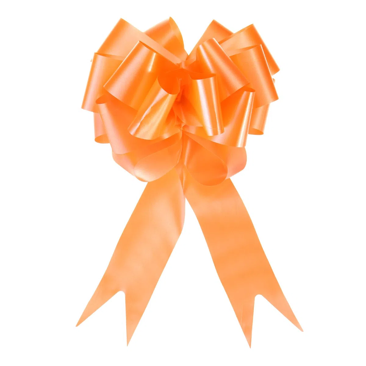 QUARKZMAN 10pz 15cm Grande Fiocco Tirante Grandi Fiocchi Regalo Nastri Arancione per Cesti Auto Matrimonio Regali Fiocco di Natale