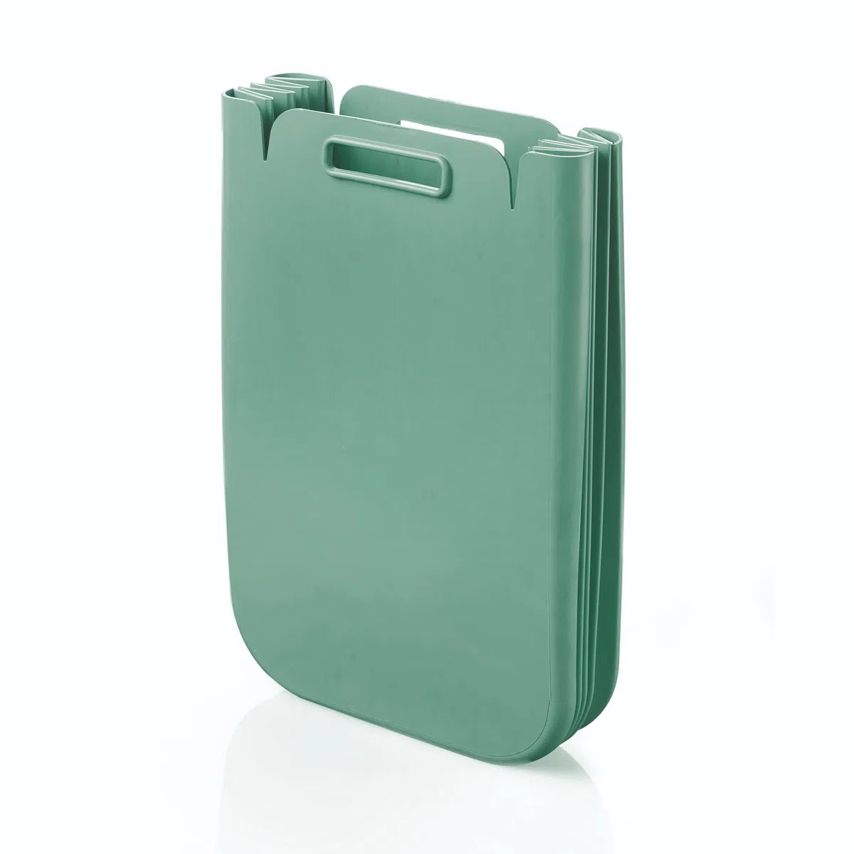 Set di 3 contenitori multiuso pieghevole da 25 litri c/uno (75 l totali), in plastica riciclata, 45 x 30 cm, colore