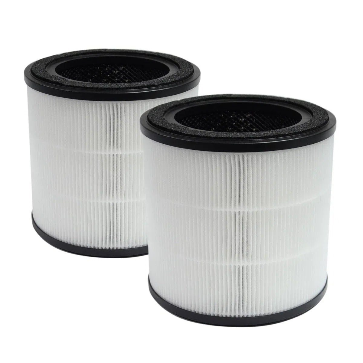 PUREBURG Filtro di ricambio compatibile con depuratore d'aria Bosch Air 2000, confezione da 2 pezzi H13 HEPA carbone attivo 2 in 1 3 livelli di filtrazione polvere VOCs odore
