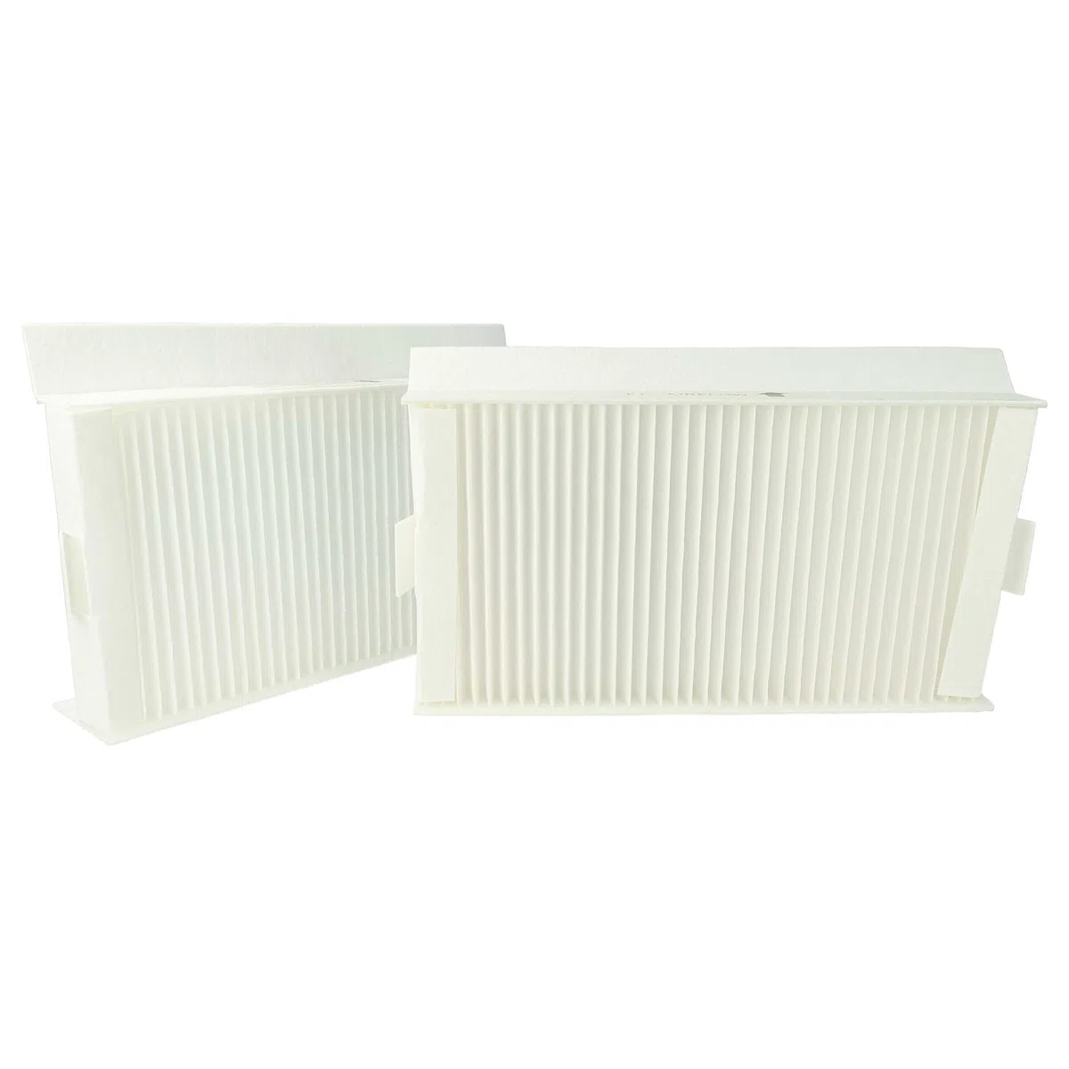 vhbw Set di filtri Compatibile con Zehnder ComfoAir 180 Sistema di Ventilazione - Filtri dell'Aria G4 / F7 (2 Pezzi), 24 x 12 x 5 cm, Bianco