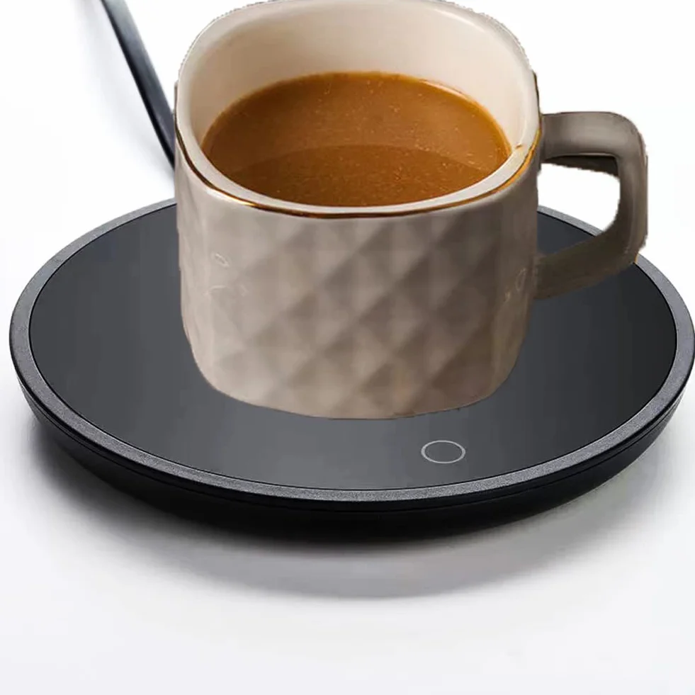 Scaldatazze caffè Scalda caffè intelligente 220 V 18 W Bevande Elettrico Riscaldamento Touchscreen da ufficio Tazza da caffè Riscaldatore elegante impermeabile con spegnimento automatico
