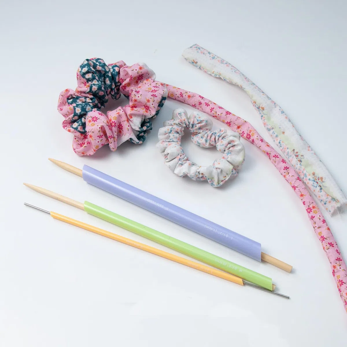 ieron Tornitori per tubi in tessuto Set di serraggio per tubi Turner gancio elastico infila strumenti kit per cucito fai da te