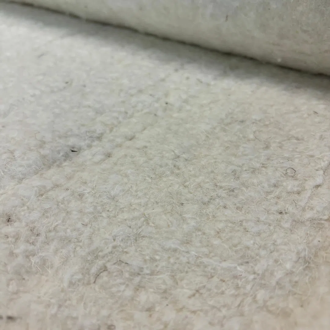 Ovatta a strati di cotone/lana, 750 g, lunghezza 4 m