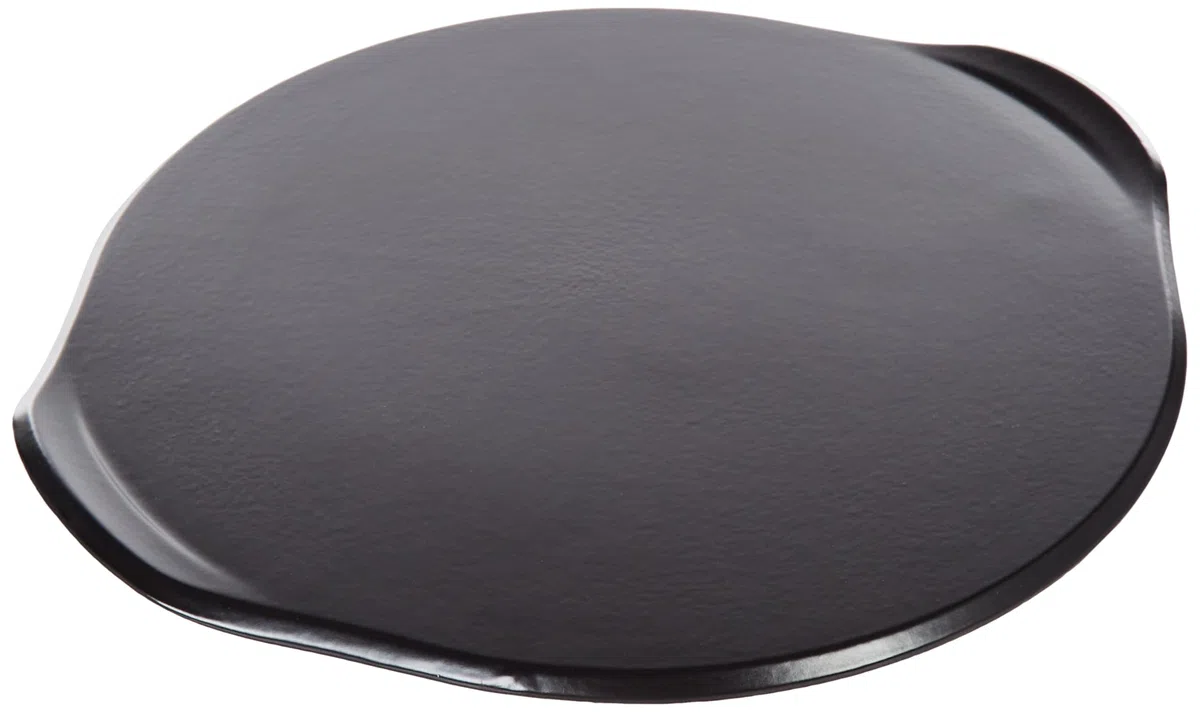 Weber Pietra per Pizza 46,4 cm/Superficie Extra Grande per pizze Formato Famiglia, distribuzione Uniforme del Calore e Facile Pulizia – Beige (8830)