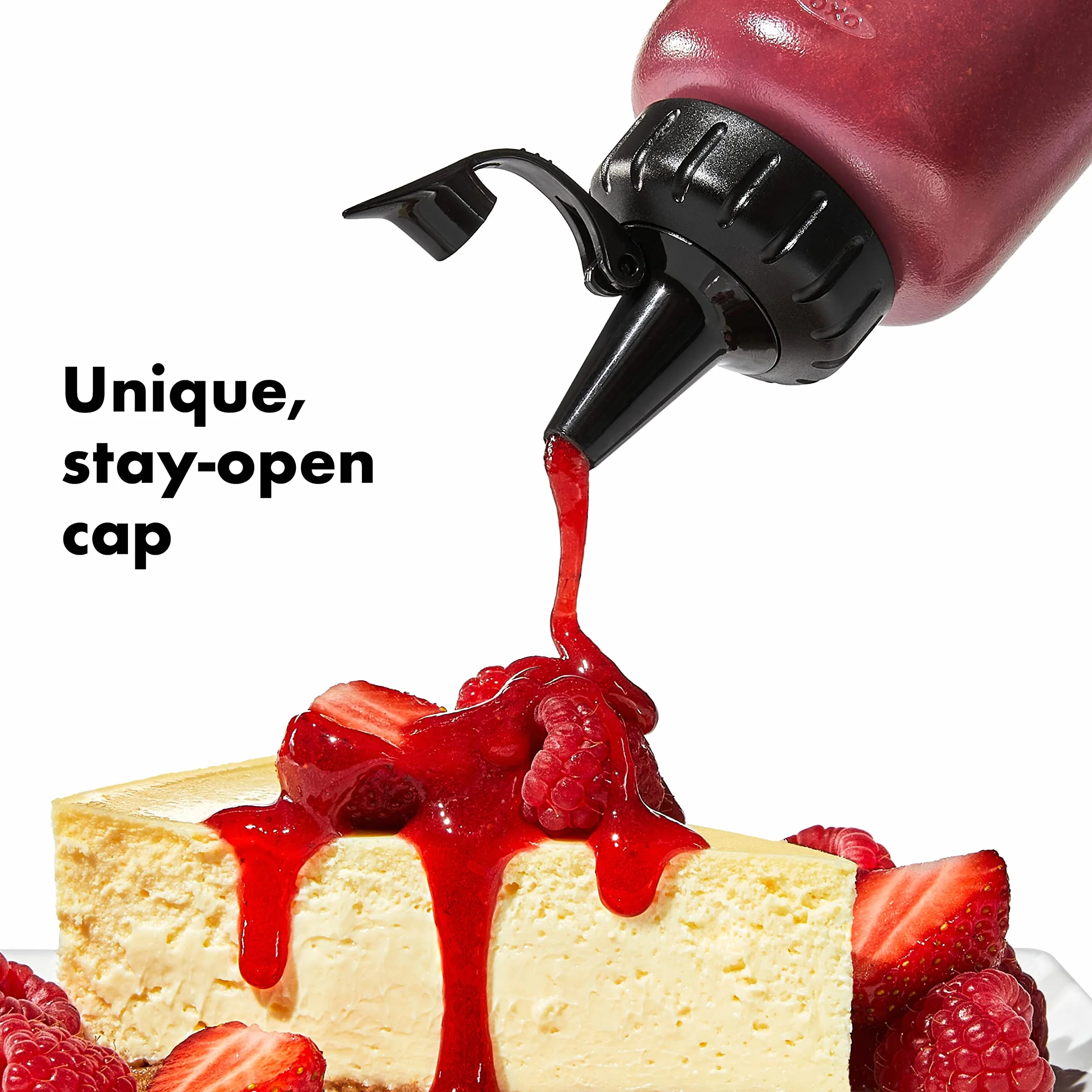 OXO Good Grips Chef's Squeeze Bottle Medium – Confezione da 5