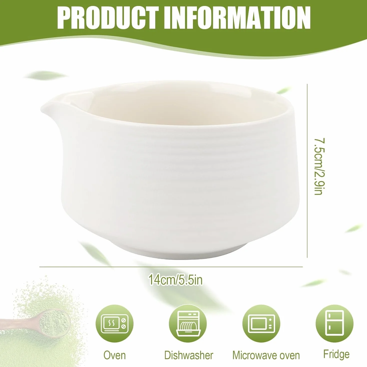 Jognee Ciotola Matcha in ceramica, ciotola tradizionale Matcha, 560 ml, ciotola per tè Chawan, ciotole da tè per ufficio, sala da tè caffè, regalo per amici