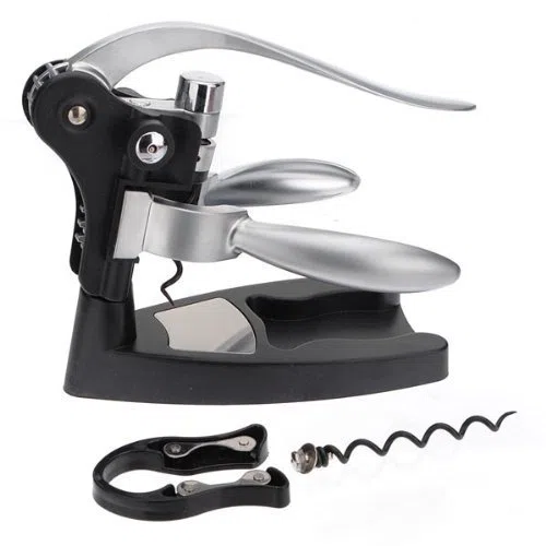 Cofanetto del sommelier: Bar Craft Connoisseur Set cavatappi a leva per amanti del vino e sommelier