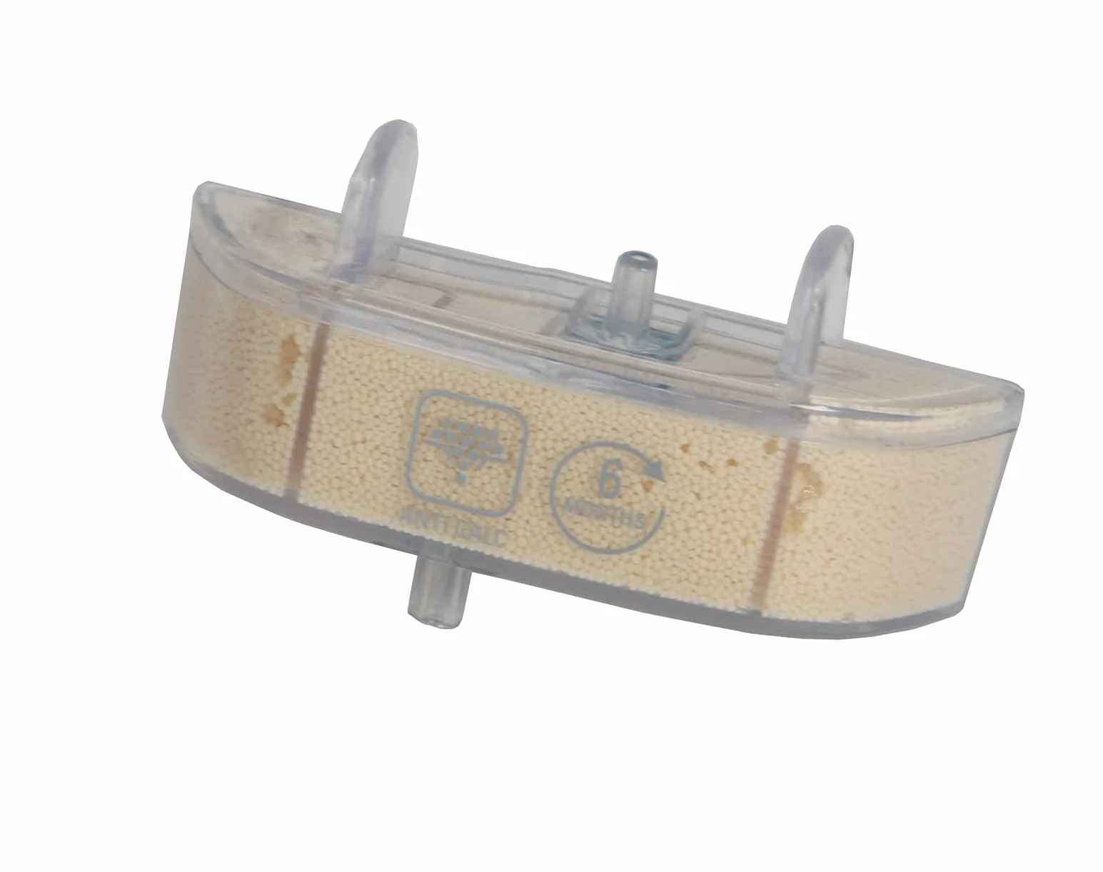Rowenta ZR005806 - Cartucce anticalcare, In plastica e schiuma, Compatibili con pulitore a vapore Clean & Steam Revolution, Set di 2