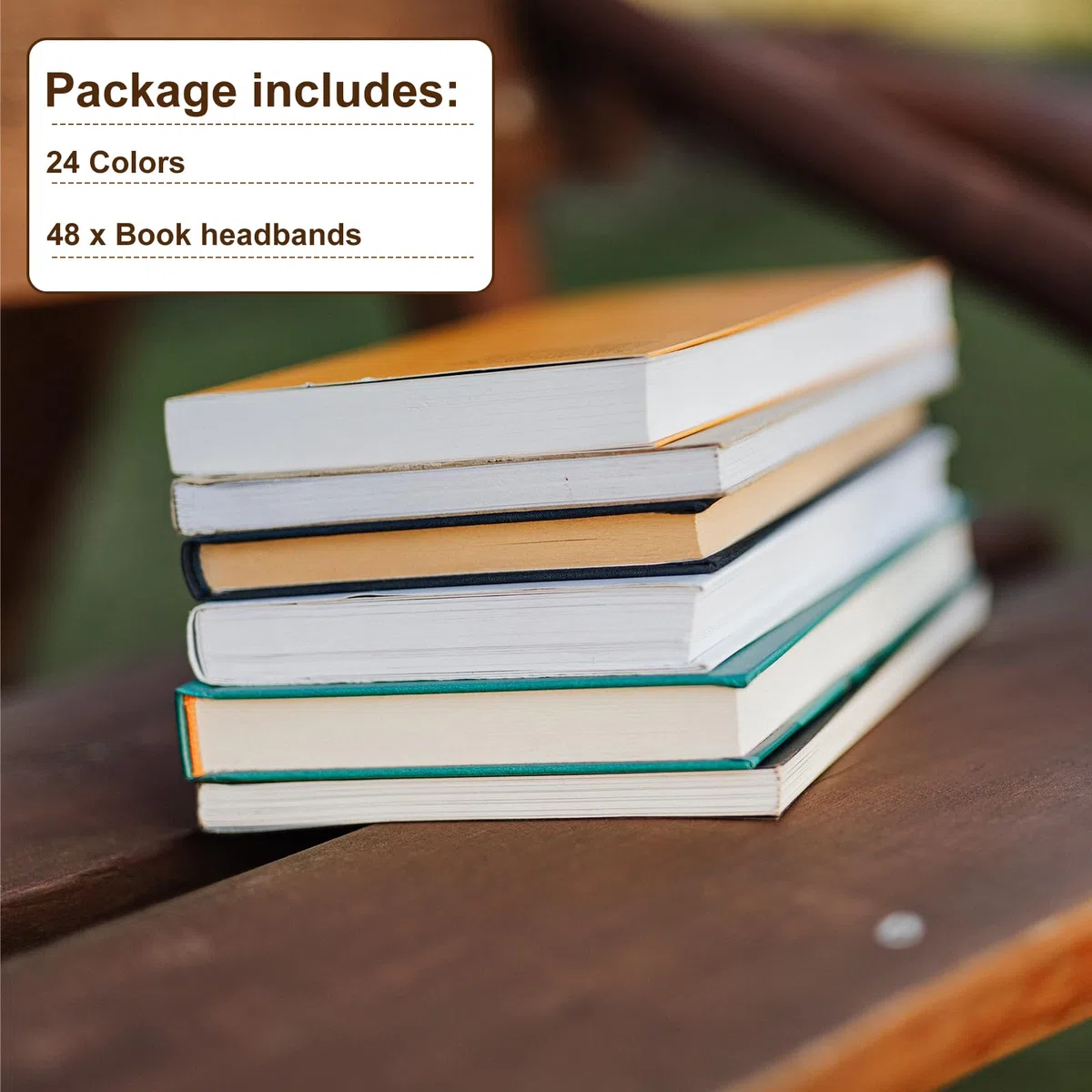 48pz Fasce per Rilegatura di Libri, 30x1,27cm 24 Colori Rilegatura di Libri con Fascia per Libri Panno per Rilegatura Libri per Rilegatura Libri per Principianti Riparazione Decorazione Libri