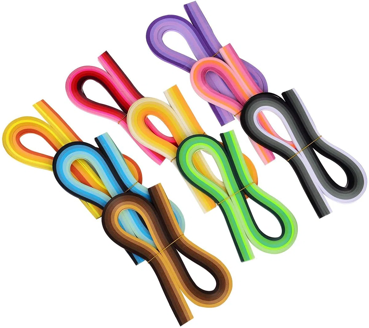Strisce di Carta per Quilling,Paper Quilling Set 900 Pezzi Carta Quilling Strisce di Filigrana Arte per Fai-da-Te Creazioni Artigianali 44 Colori 5mm Larghezza 39cm Lunghezza