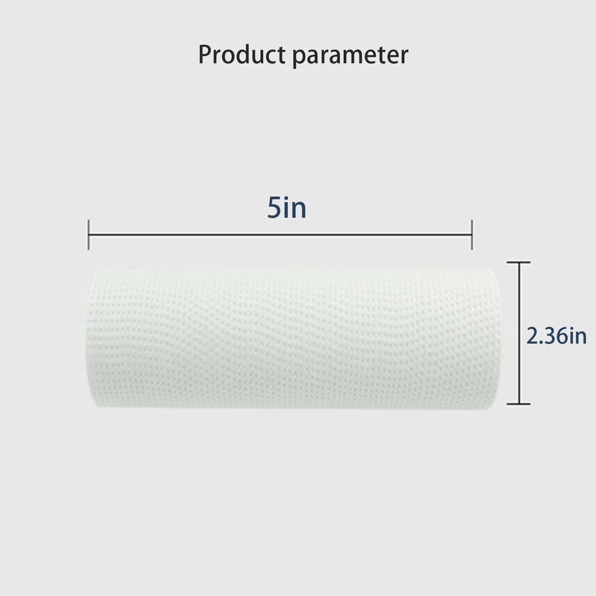 Filtro sedimenti in PP tutta la casa 5" x 2,5", cartuccia ricambio filtro per acqua 5 pollici, filtro acqua ricambio lavello, confezione da 5(1 micron)