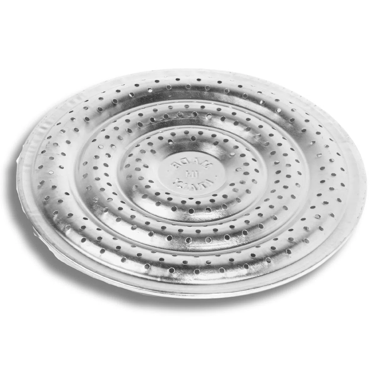 Spartifiamma Fornelli a Gas, Acciaio, Diametro 21cm, Retina Spargifiamma Fornelli, Adatto in Lavastoviglie, Made In Italy
