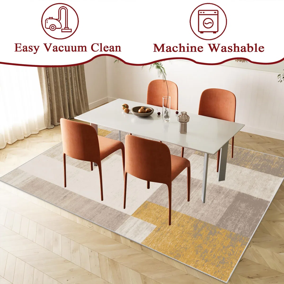 Tappeto Salvapavimento Tappeto Sedia Ufficio Antiscivolo 120 x 160 cm Ufficio Protettore del Pavimento Tappeto per Sedia con Ruote Tappeto Sedia Gaming Pavimenti per Parquet e Pavimenti Duri