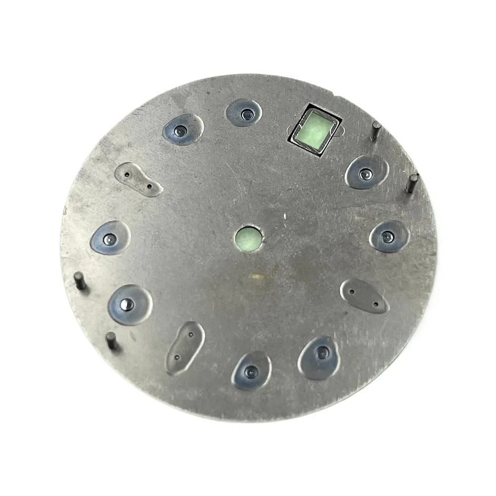 1 pz 28.5mm S Logo Quadrante Adatto for NH35/NH36/4R/7S Movimento Automatico Verde Luminoso orologio Accessori di Modifica
