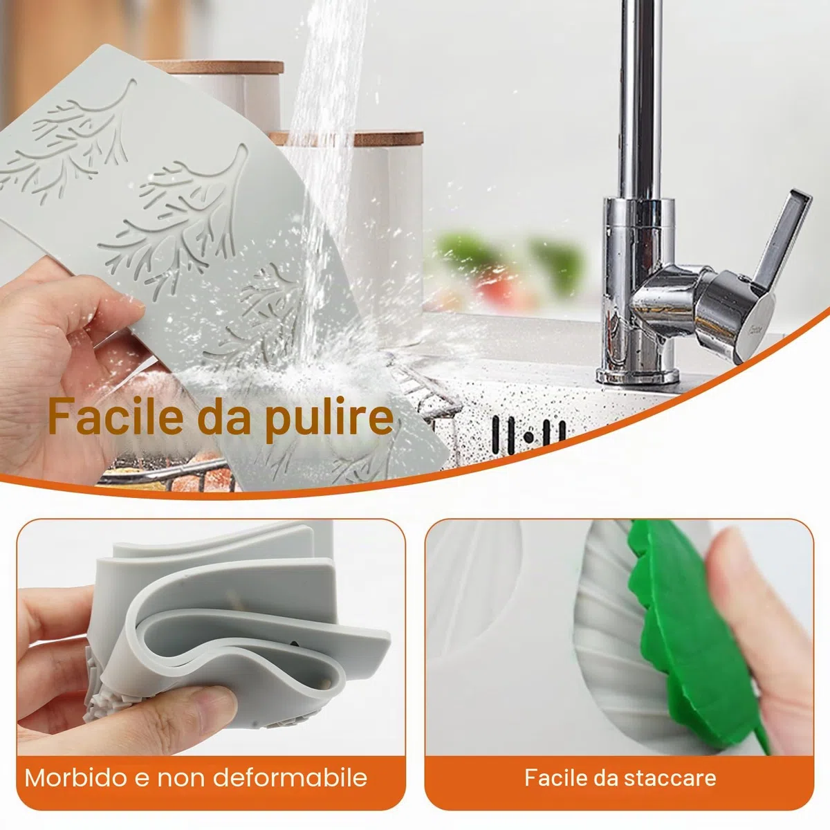 Stampo per Torta in Pizzo, 5 Pezzi Tappetino in Pizzo di Silicone, Stampi per Fondente in Pizzo, Stampi Silicone Foglia, per Dessert, Torte, Decorazione del Piatto