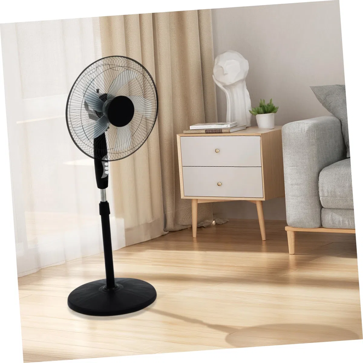 Ciieeo Lame Ricambio per Ventilatori da Pavimento Palette per Ventilatori Piantana Trasparente Materiale As e Resistente Facil Installare e Compatibile