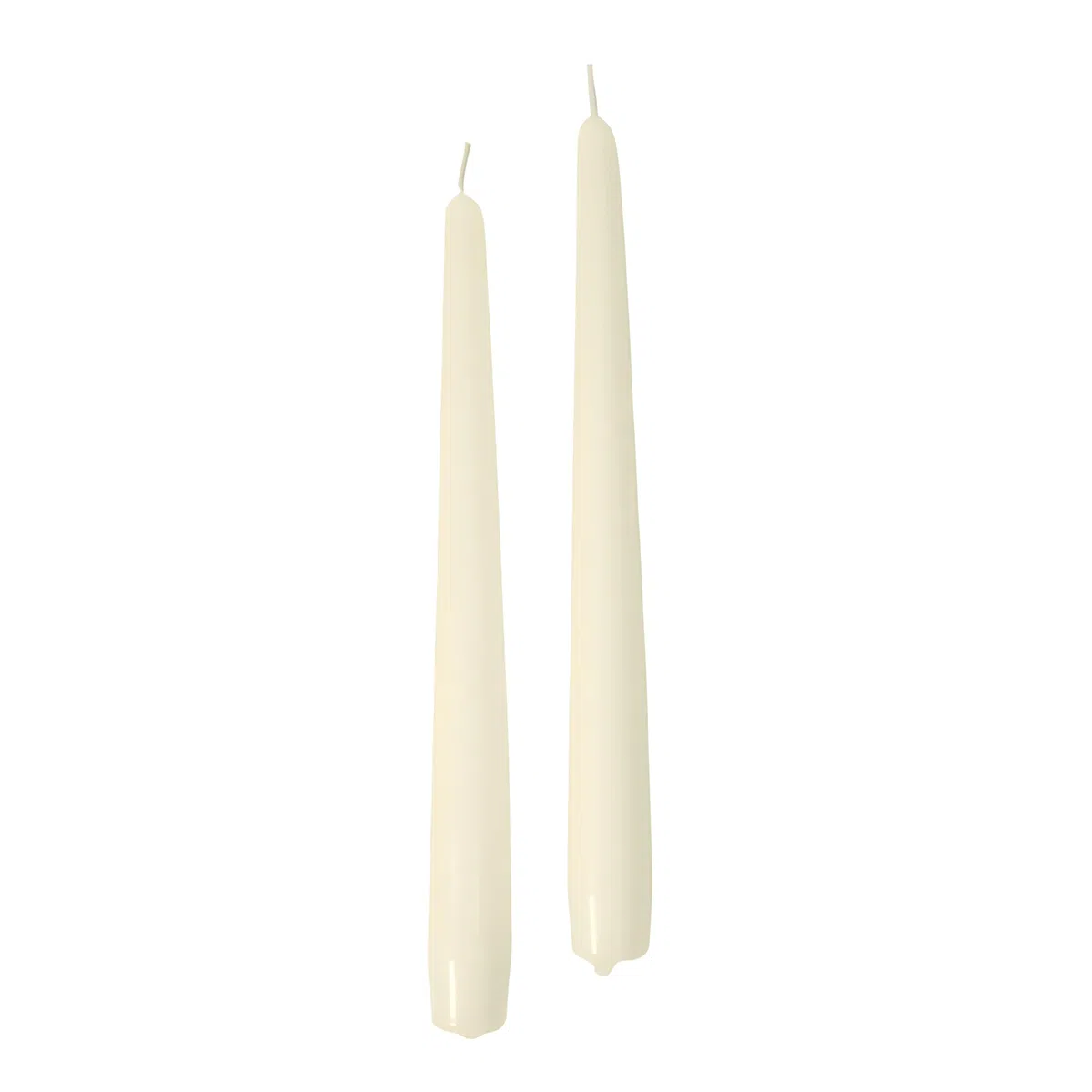 Cereria Di Giorgio - 12 Candele Coniche - Durata 10 ore - Panna