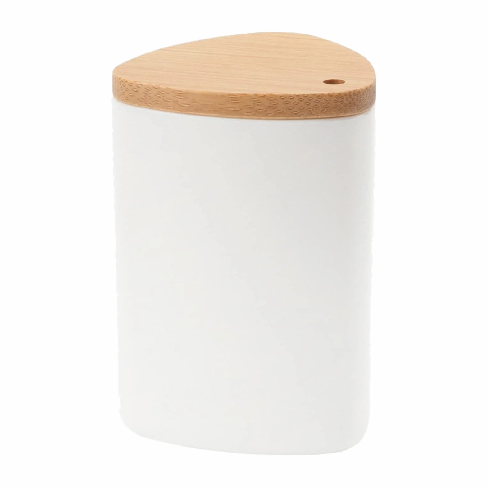 Distributore di Stuzzicadenti, 1 Pezzo Porta Stuzzicadenti in Legno Dispenser Stuzzicadenti Portatile con Coperchio in bambù, Decorazione per Cucina, Ristorante, Hotel (Bianco)