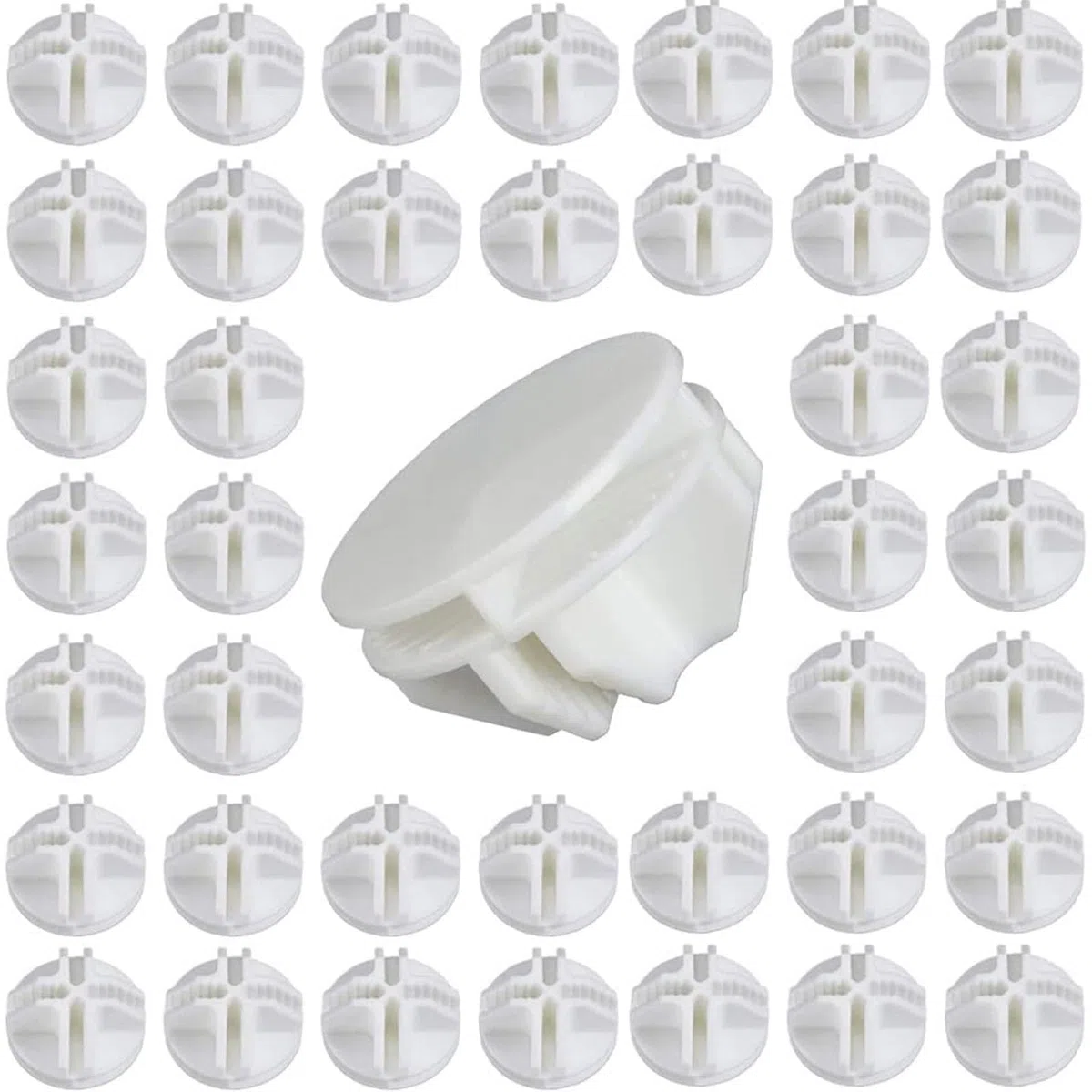 ANBOO Connettori Cubo in Plastica, Connettori per Armadio Modulabile, Fili Cubo Plastica ABS Connettore, Cubo Connettori per Scaffale Armadietto (40 pezzi)