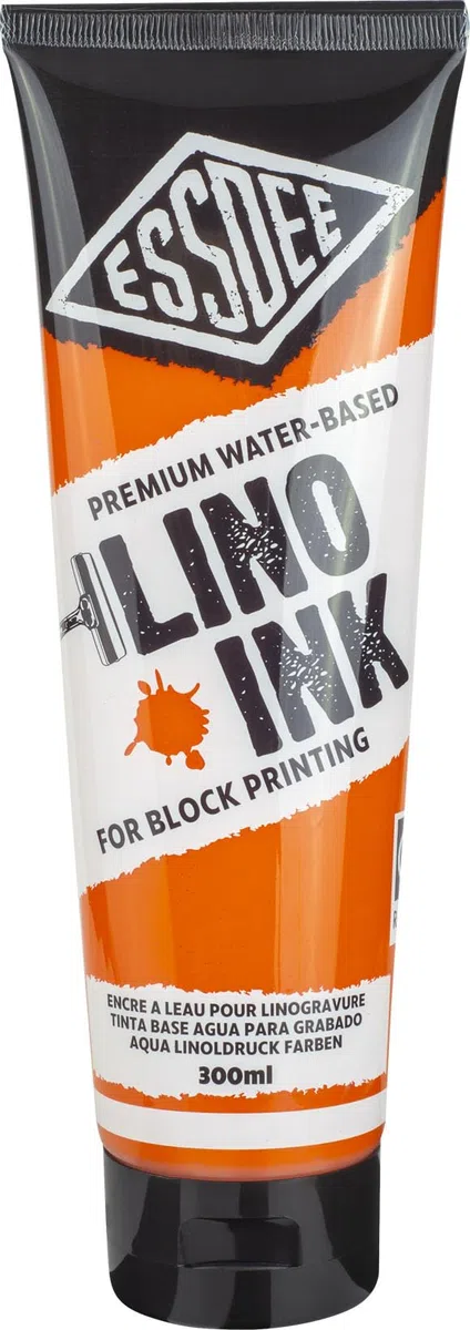 Essdee Blocco di inchiostro da stampa arancione fluorescente, 300ml FPI/06
