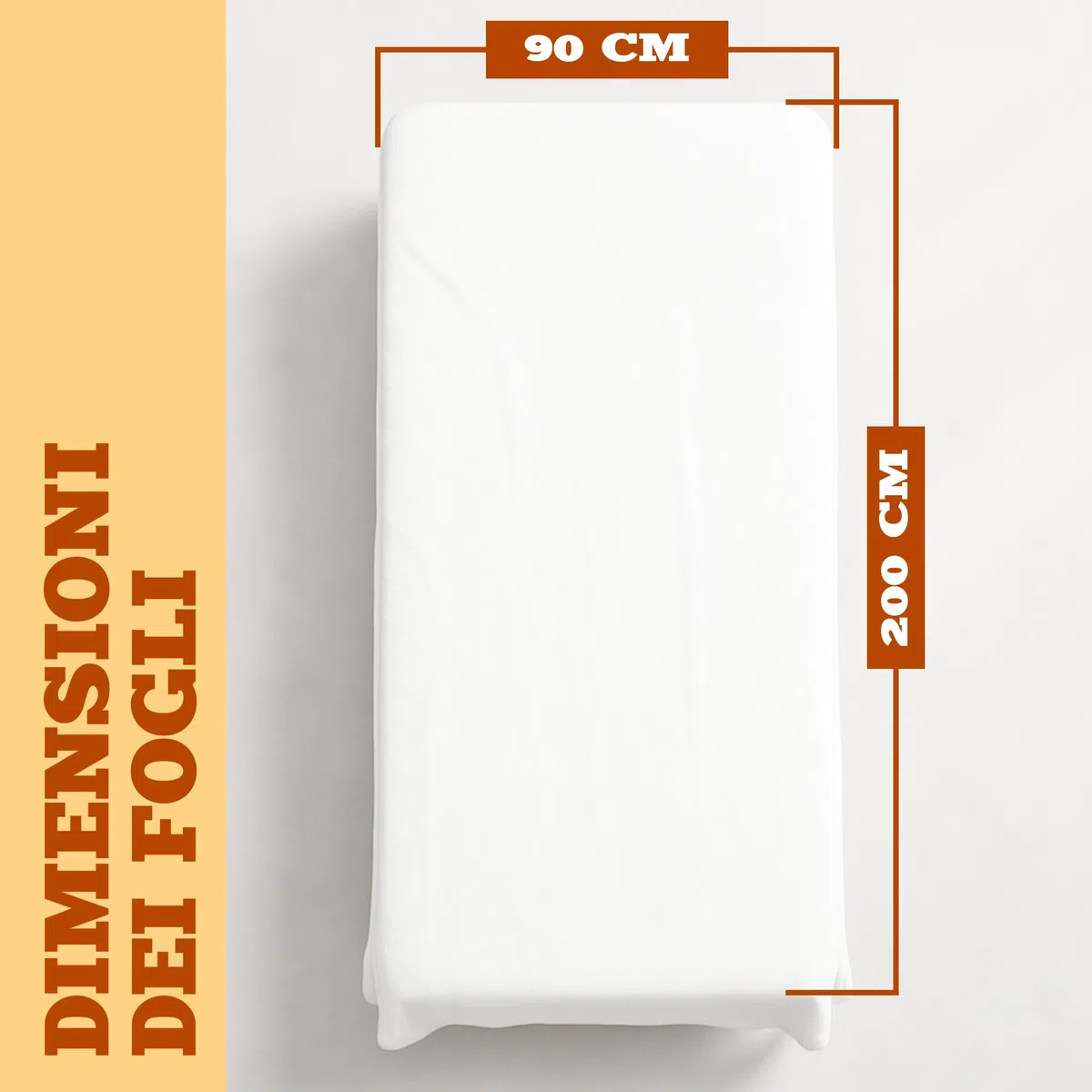 PimPam Factory Copri Lettino da Massaggio TNT non Regolabile - 80x200cm - Pack 10 - Lenzuola Monouso non Regolabile - Coprilettino da Massaggio - Copri Lettino Estetista