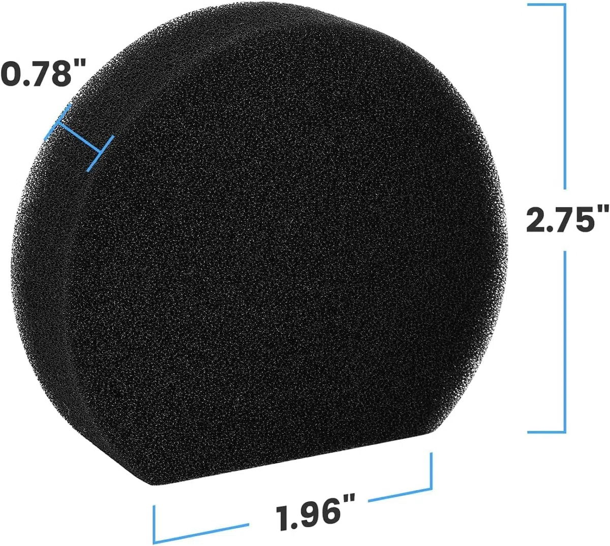 16 Pezzi Filtro di ricambio compatibile con gli aspirapolvere Ariete Handyforce 2761 e 2759, 8 filtri + 8 filtri in Spugne