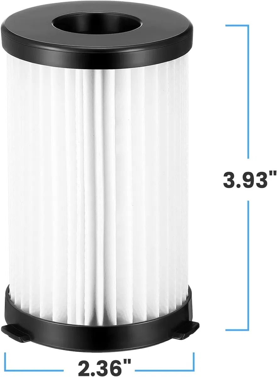 16 Pezzi Filtro di ricambio compatibile con gli aspirapolvere Ariete Handyforce 2761 e 2759, 8 filtri + 8 filtri in Spugne