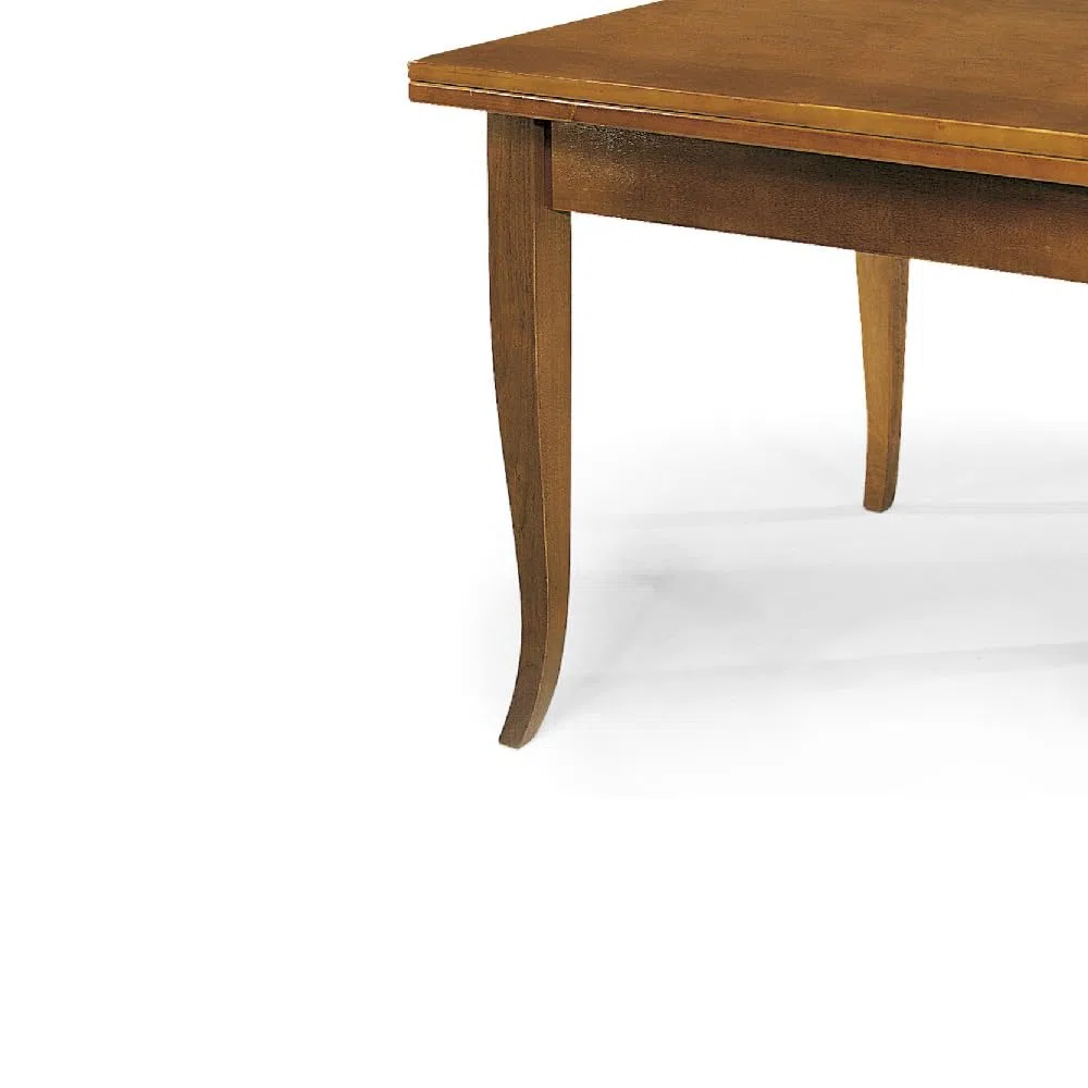 KONTE.DESIGN | Tavolo Allungabile a Libro in Legno Nobilitato 80x80 cm Santo Spirito- Design Italiano Made in Italy | Soluzione Salva Spazio per Sala da Pranzo o Cucina