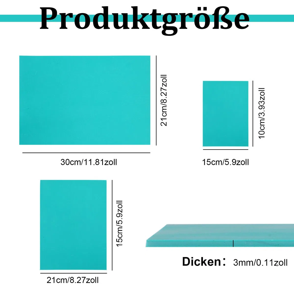Set di 5 piastre di linoleum in gomma morbida, per linoleum, per taglio linoleico, per linoleum, per linoleum, per incisione linoleum, piastra in linoleum (2A4 + A5 + 2A6)