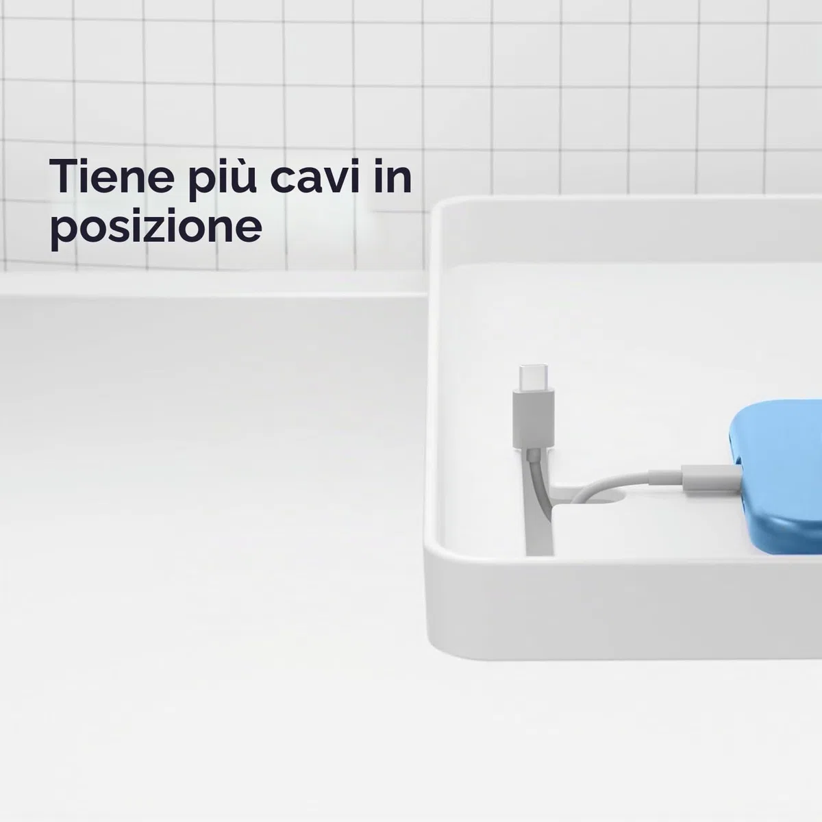 Mensola Comodino da Appendere, Tavolino da Letto per Letto a Castello, Dormitorio, Loft, Bagno, Mensola Comodino e Vassoio da Letto, Bianco