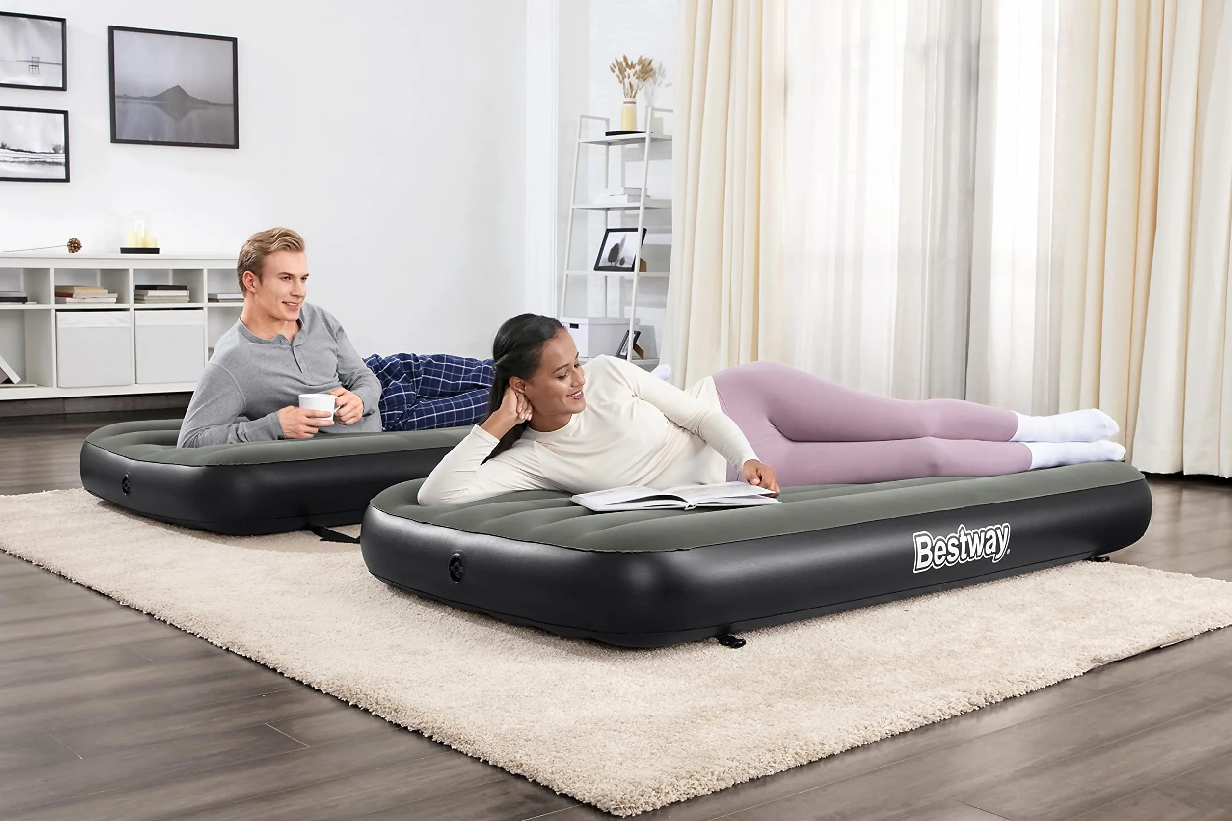 Bestway TriTech Connect and Rest 3-in-1 materassino gonfiabile 188 x 99 x 25 cm