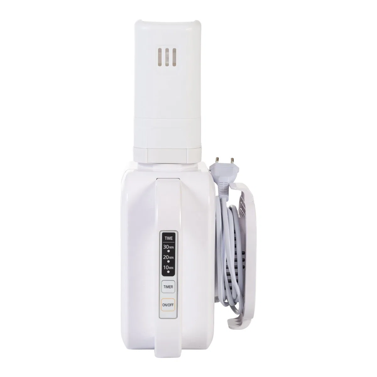 Iris Ohyama, Scaldacoperte elettrico e asciugatrice 2-in-1, 490W, Tubo flessibile espandibile, 3 impostazioni del timer, Per biancheria da letto, coperte - Bed Warmer BW-C1 - Bianco