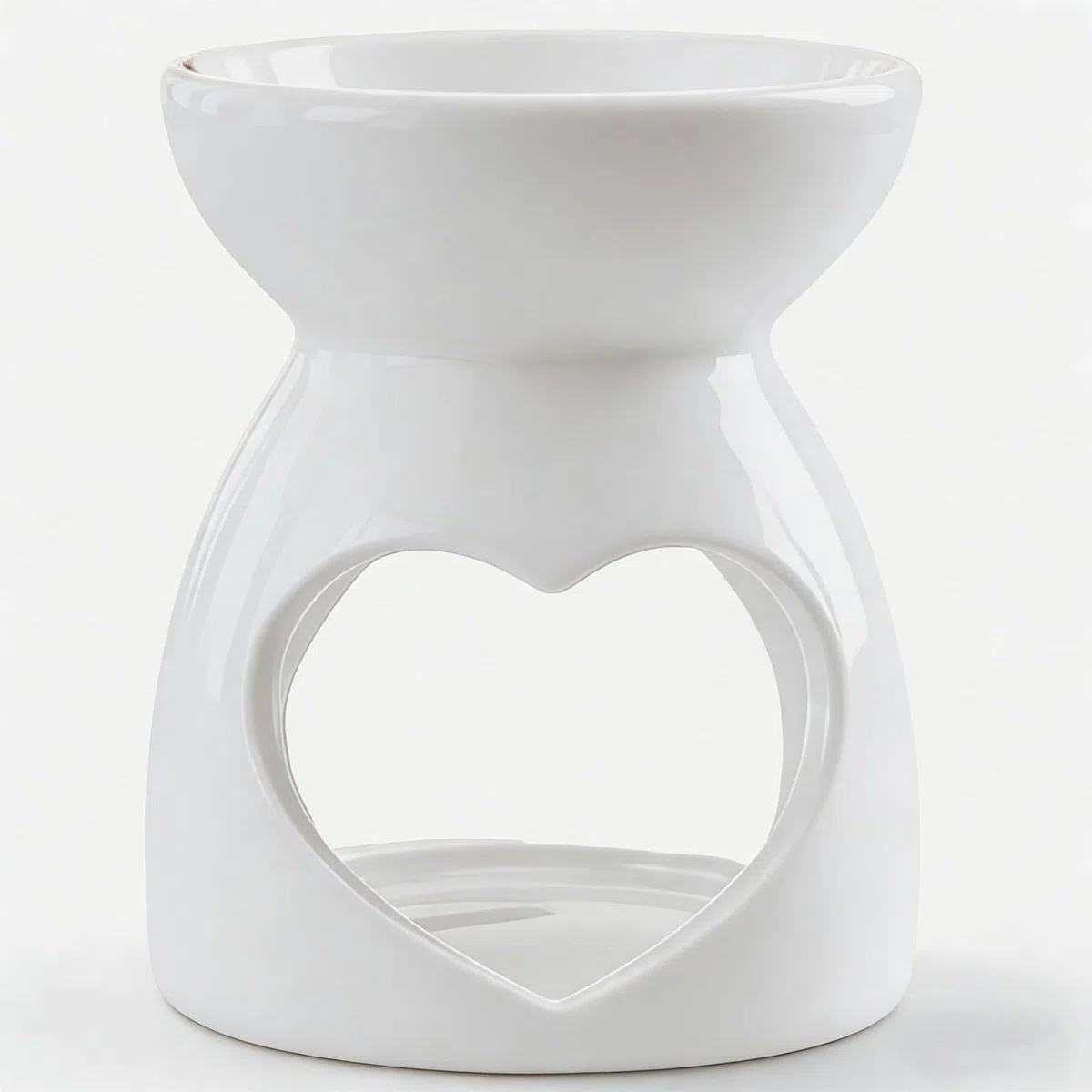 Lampada di Fragranza Bruciatore di Oli, Essenziali Brucia Essenze in Ceramica, Porcellana Portacandele Decorazione, per Camera da Letto, Soggiorno, Ufficio, Hotel