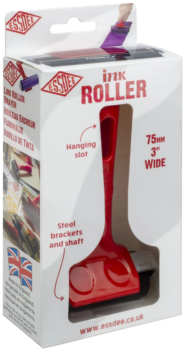 ESSDEE R3 Lino Roller 75mm Manico Rosso