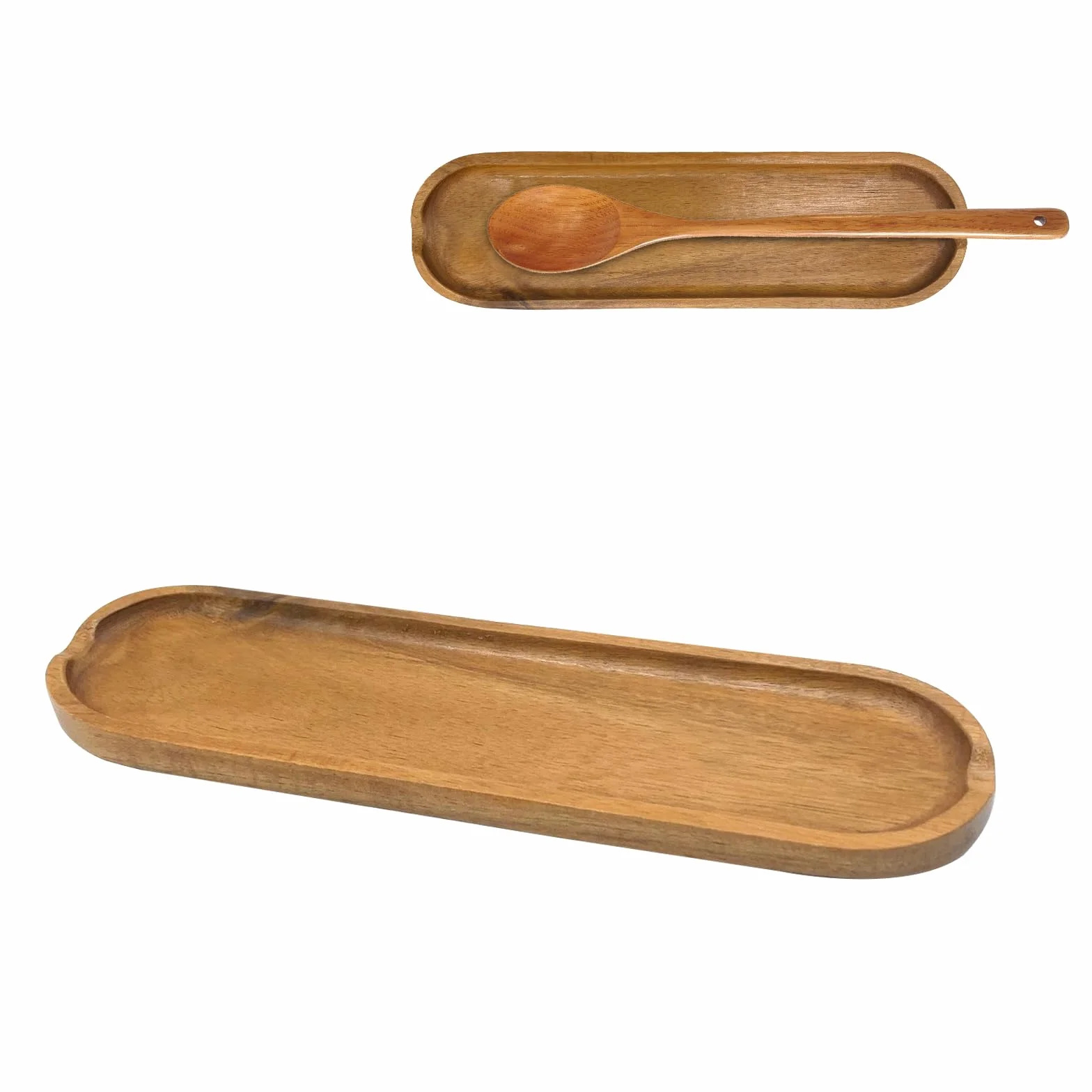 SwirlColor Cucchiaio Rest Cucina, Lungo Smooth Cucchiaio di Legno Supporto per Stovetop Utensili Resto Per Spatole Cucchiai Tongs