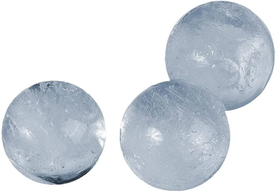Lurch 10435 - Stampo per ghiaccioli a Forma sferica da Ø 20 mm, Colore: Blu Ghiaccio