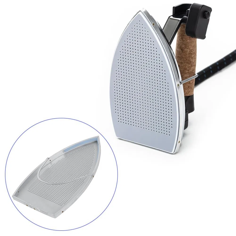 Joyzan Copriscarpe in Ferro Copertura Protettiva, Alluminio Protezione Piastra Stiro Suola Dimensioni Impedisce Attacchino Bruciature Antiaderente Suole Tessuti Protettivi Sole Shield Panno 23x12,3cm