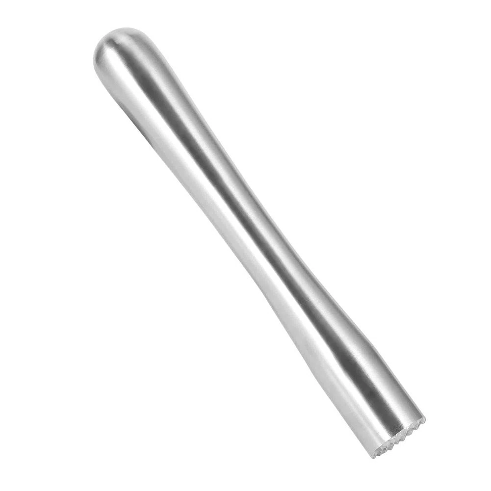 HERCHR Muddler Da Cocktail In Acciaio Inox, Limone Schiacciapatate per Tritare Cubetti Di Ghiaccio, Professionale Pestello per Creare Deliziosi Mojito