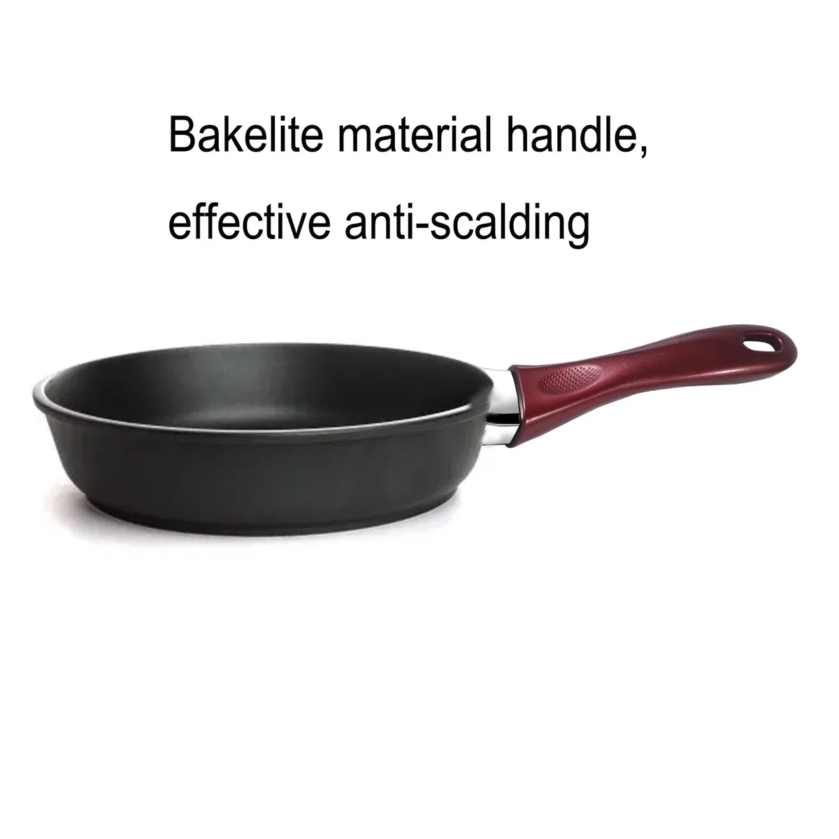 Vastsea Manico Universale in Bachelit, Pentole Maniglia, Manico Rimovibile, Viene Fornito con Viti, per Utilizzato Nella Maggior Parte Degli Accessori Pentole da Cucina (Rosso)