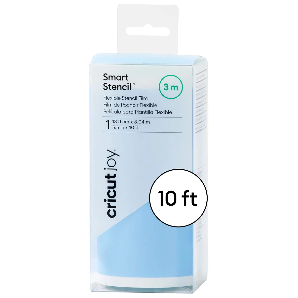 Cricut Joy Smart Stencil Film di Stencil Flessibile, per l'Uso con Cricut Joy, 3m (10 piedi)