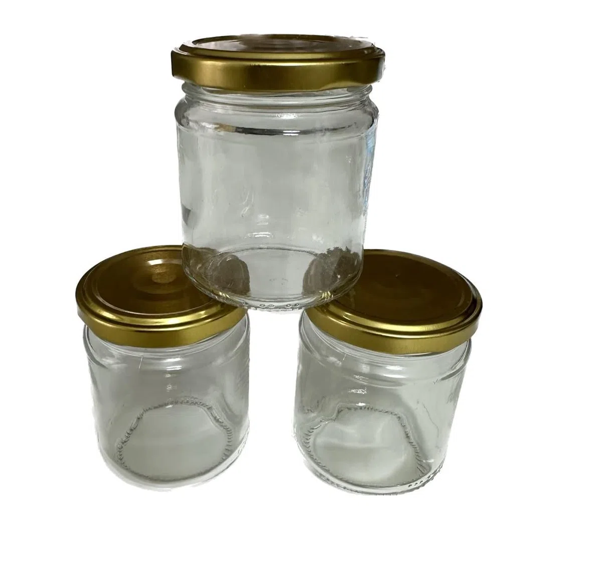 Rubin set da 90 vasetti in vetro da 212ml, con Inclusi Tappi Bianchi
