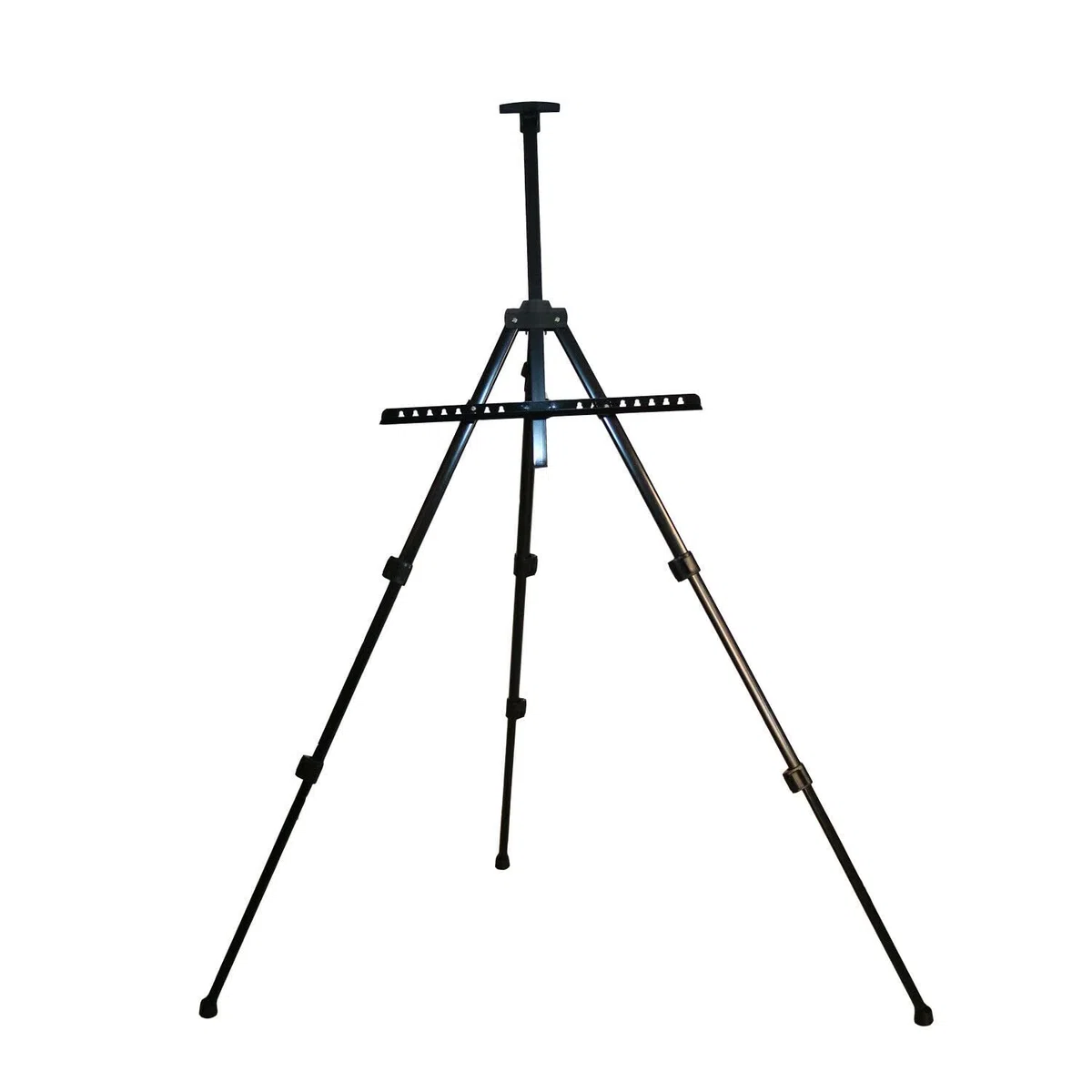 REPLOOD Cavalletto Quadri Treppiedi Supporto in Alluminio per Quadro Pittura Pittore Pieghevole Regolabile in Altezza e Base Tela Regolabile in Larghezza