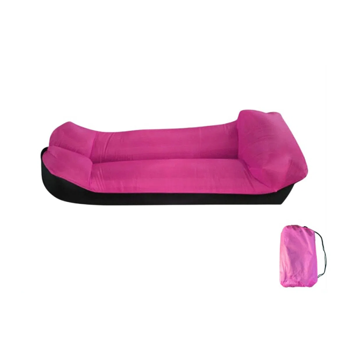 Hiseng Divano Gonfiabile da Esterno Interni Divano Aria Gonfiabile Portatile Impermeabile Divano Gonfiabile con Pacchetto Portatile per Campeggio Viaggi Spiaggia Piscina Colorato