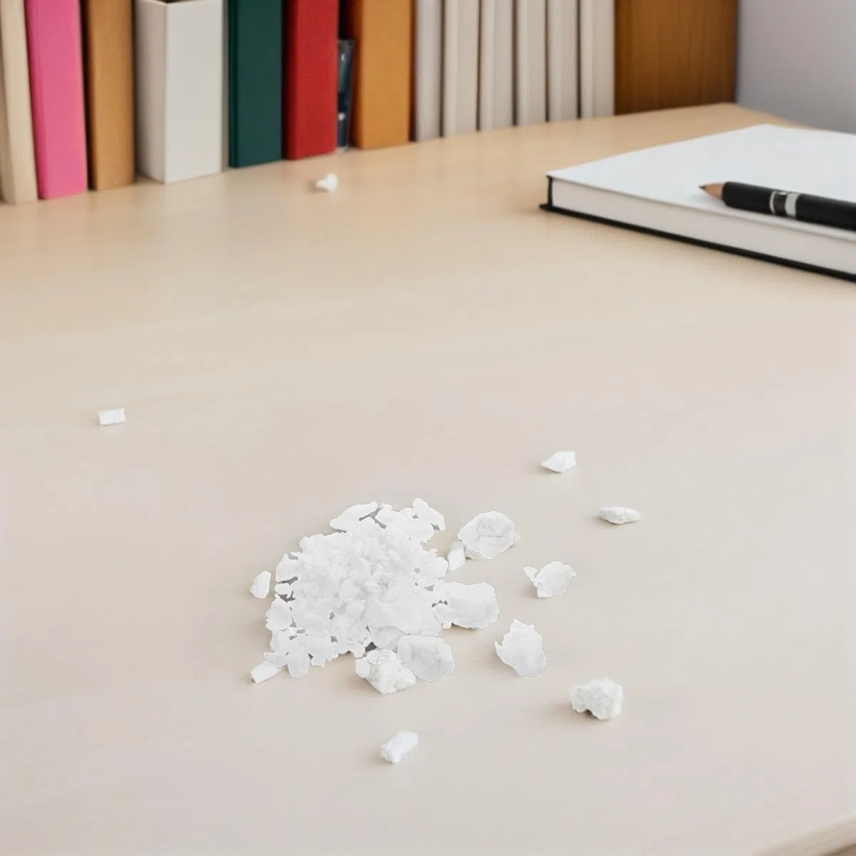JOINPAYA Polpa di Carta Naturale Bianca e per Sessioni Creative Texture Autentica 500g per Artigianato Fai-da-te e Produzione Carta a Mano