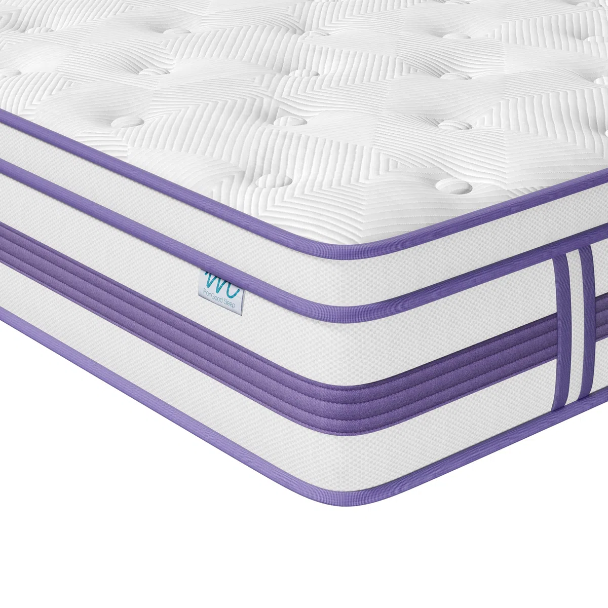Materasso 120x200 cm, Altezza 30 cm Media Fermezza, Memory Foam Gel e Molle Insacchettate, Certificato Oeko-TEX, Traspirante Antipressione, Consegna in Scatola