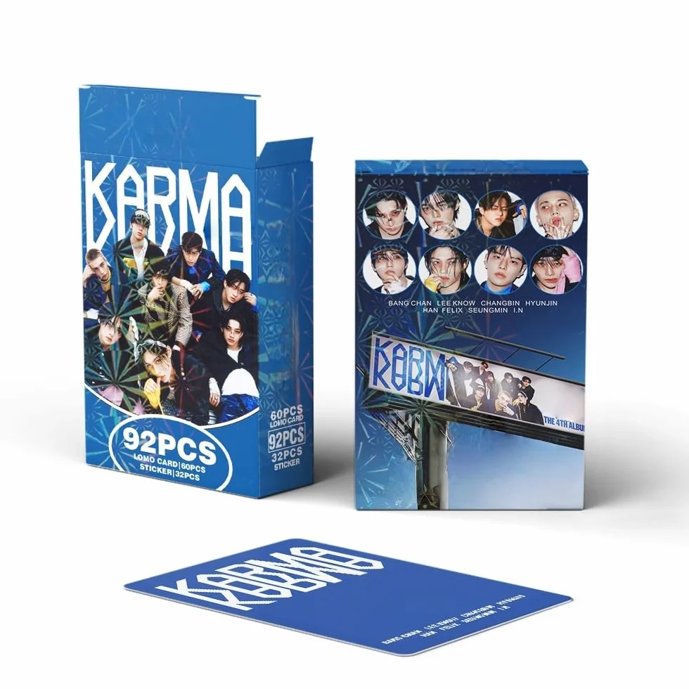 Yuto Album fotografico, 92 pezzi, album Karma Photo Cards Karma lomo card regalo Lomo Cards Merch per ragazzi e ragazze