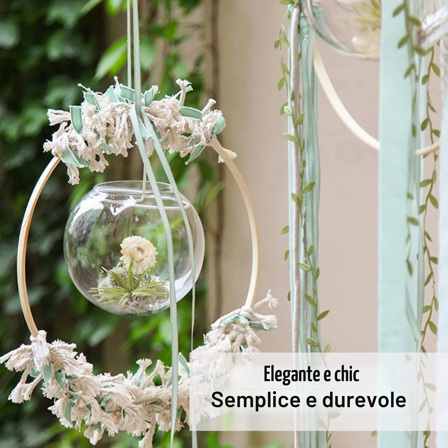 Set di 6 anelli da 20 cm per acchiappasogni e decorazioni da parete